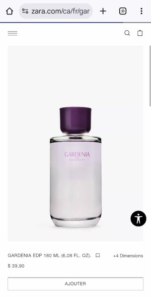 Gardenia Eau de Parfum 180ml