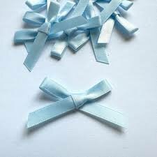 Noeud bleu barette (5)