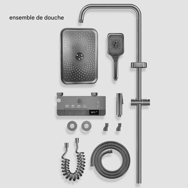 Ensemble de Douche Numérique