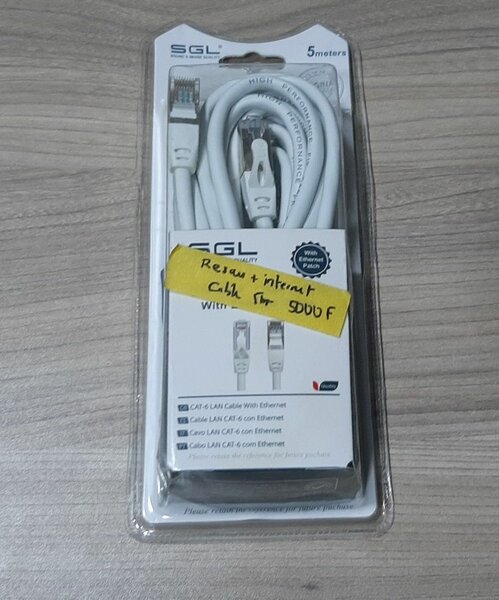 Câble Ethernet LAN CAT 6 5m