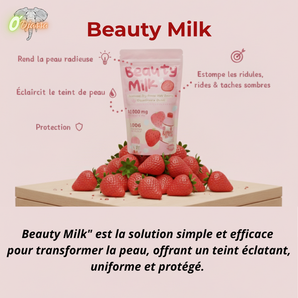 Beauty Milk Fraise Japonais