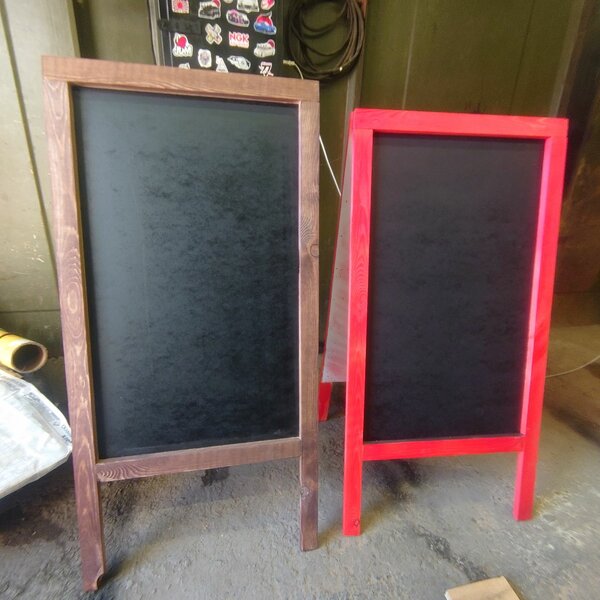 МЕЛОВЫЕ ДОСКИ Штендер в наличии и на заказ