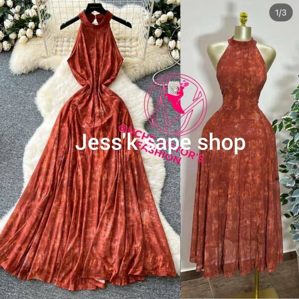 Robe longue élégante femme