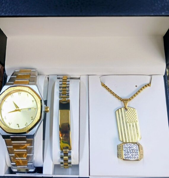 Ensemble montre et bijoux IWC pour homme