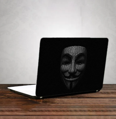 Anonymous Laptop Back Skin-Laptop Skin Vinyl Sticker Decal, 13 13.3 14.6 15 15.4 15.6 inch Laptop Skin Sticker Cover For All Laptops