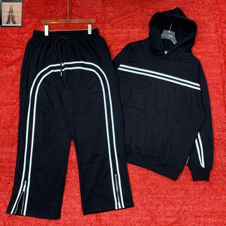 Ensemble Sportif Noir Homme