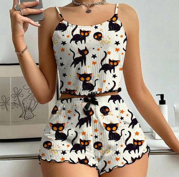 Pyjama Femme Imprimé Fraises