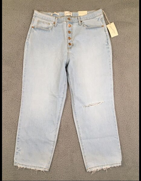 Light wash vintage jeans