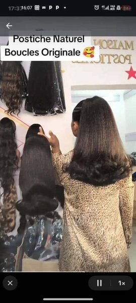 Postiche Naturelle classe