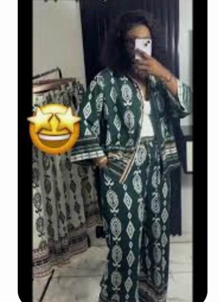Kimono Femme Élégant Vert