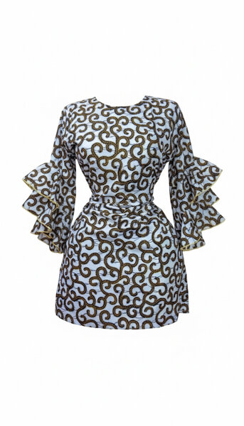 Robe en pagne confectionner