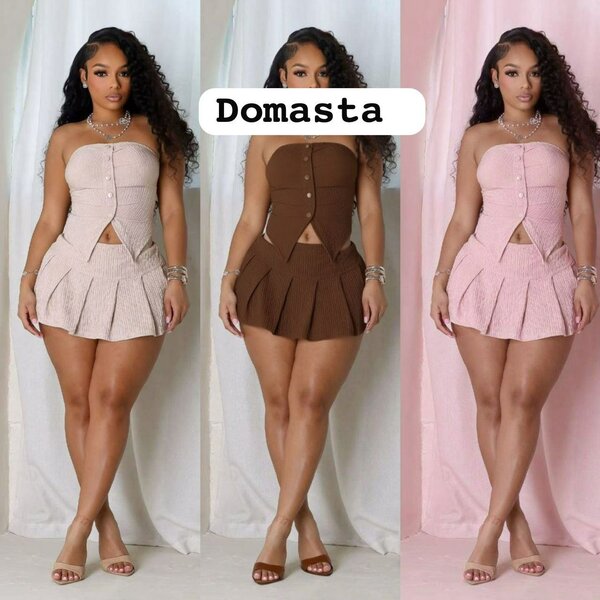 Robe courte élégante Domasta