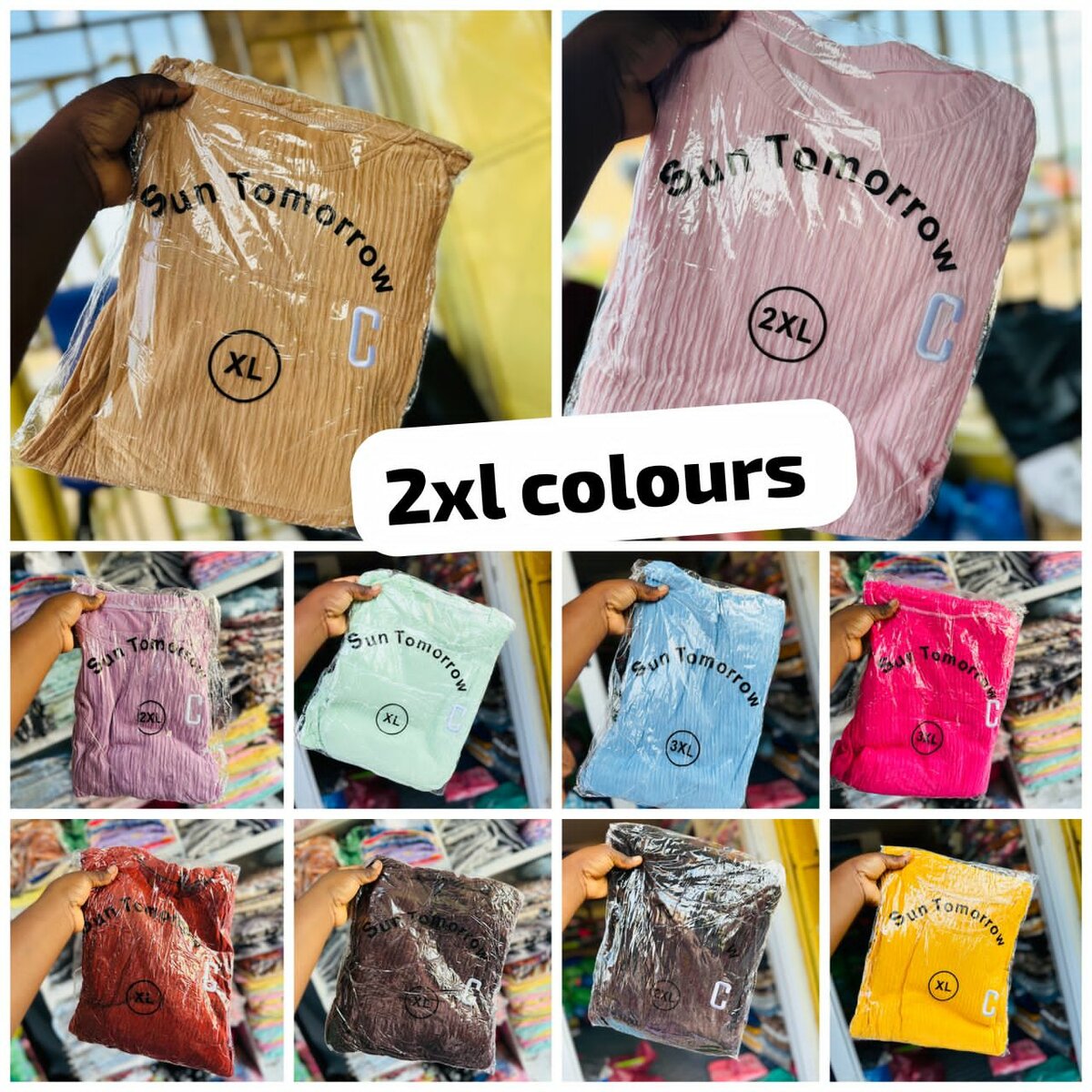 Top and down ladies wear