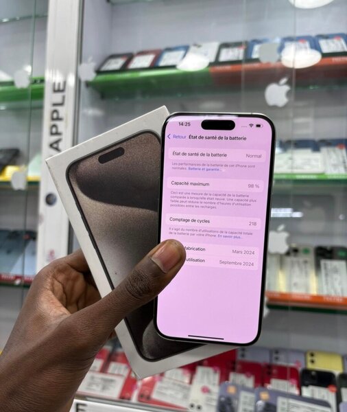 Smartphone dernier modèle