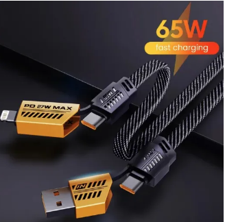 4 in 1 PD 65W Multi USB Data Cable Keychain USB C PD Fast Charging Cord For iPhone 15 14 Max For MacBook Samsung Type C Device Original 100% 33W 65W SuperVooc Data Cable Fast Charging