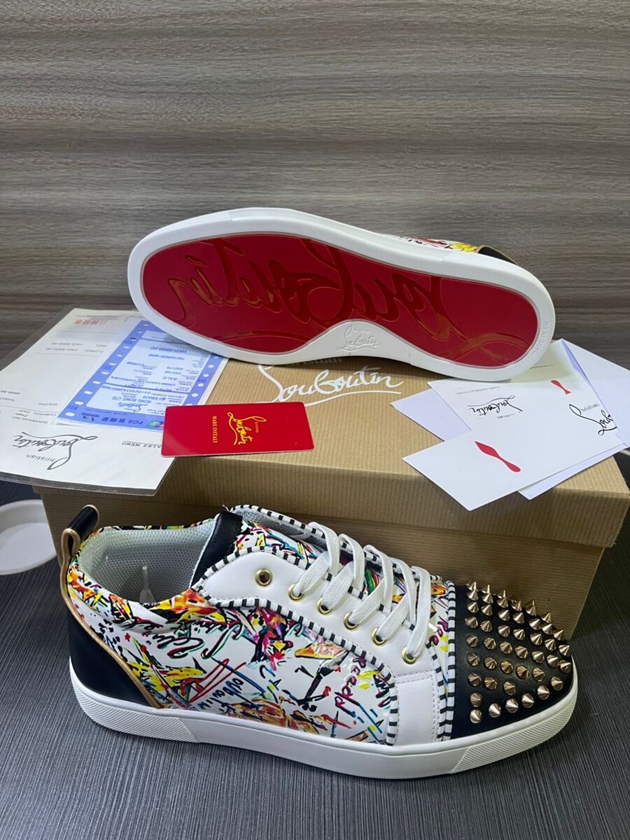 Baskets Cloutées Colorées