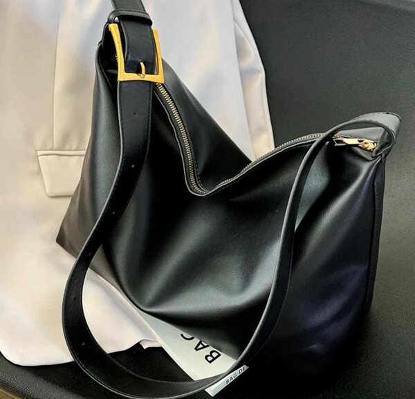 Sac à main en cuir unisexe