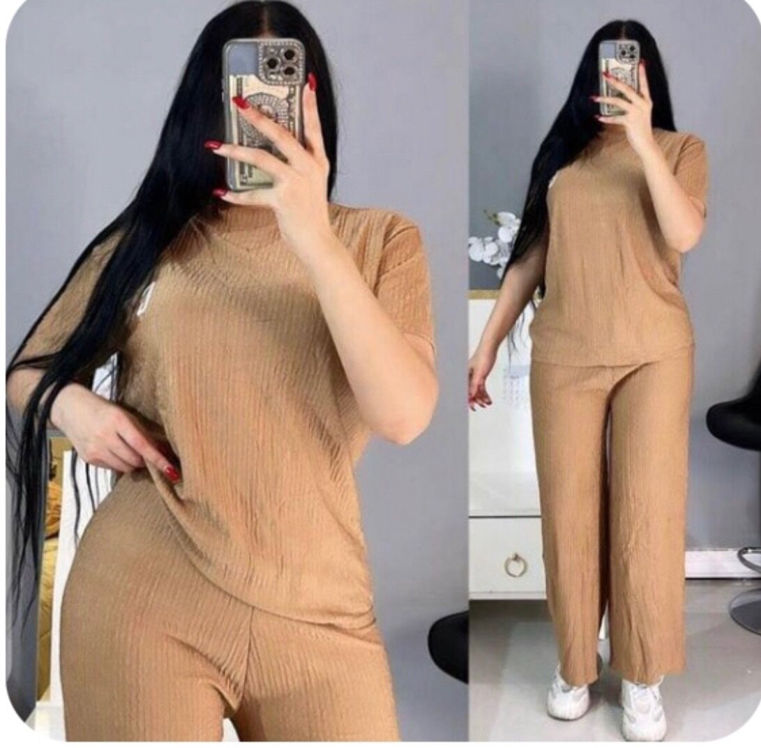 Ladies top and down apparels