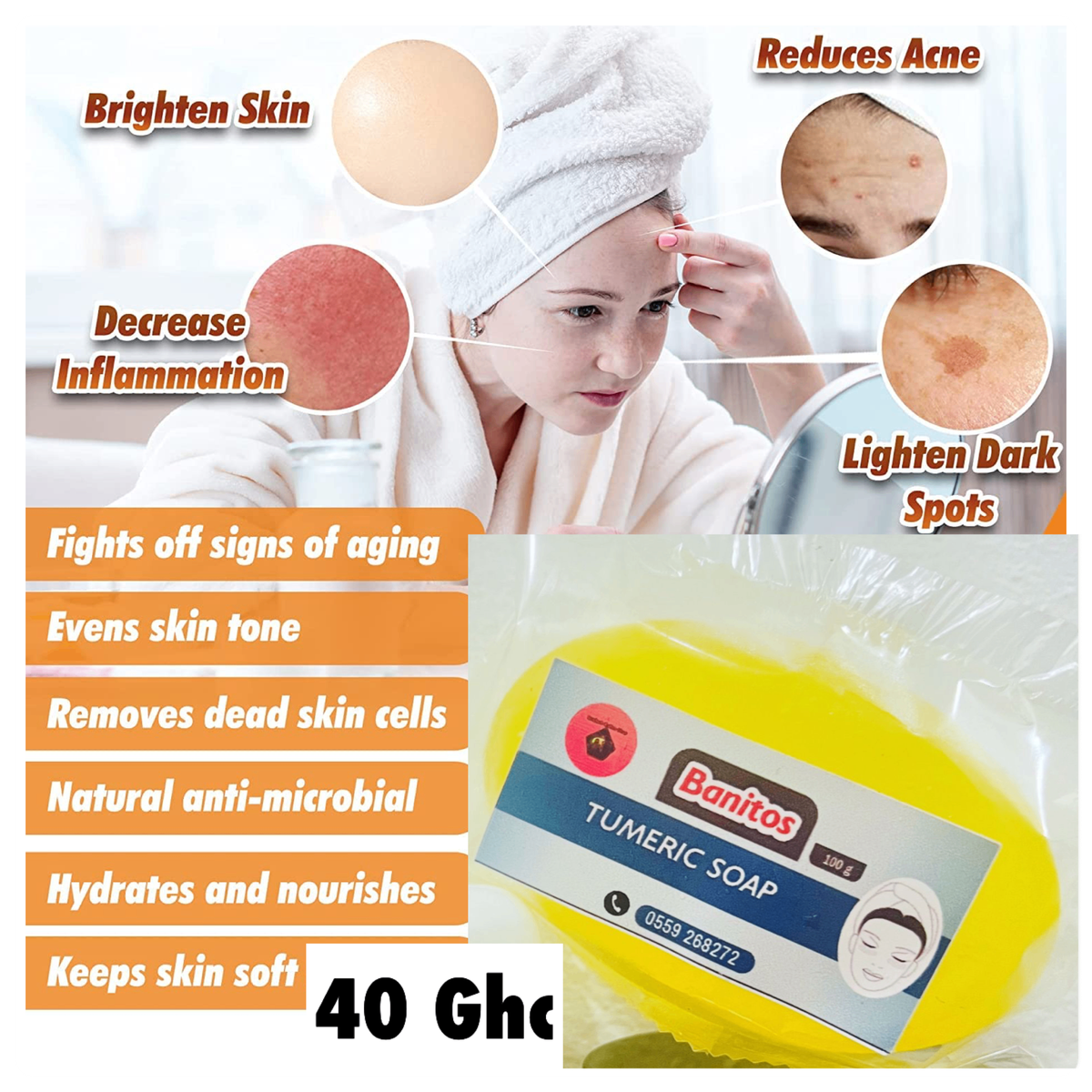 Banitos Tumeric Soap