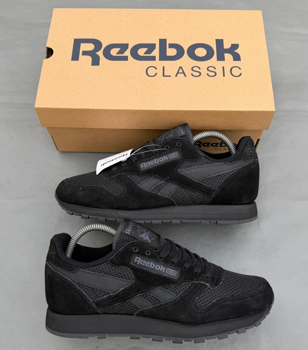 Baskets noires Reebok Classic