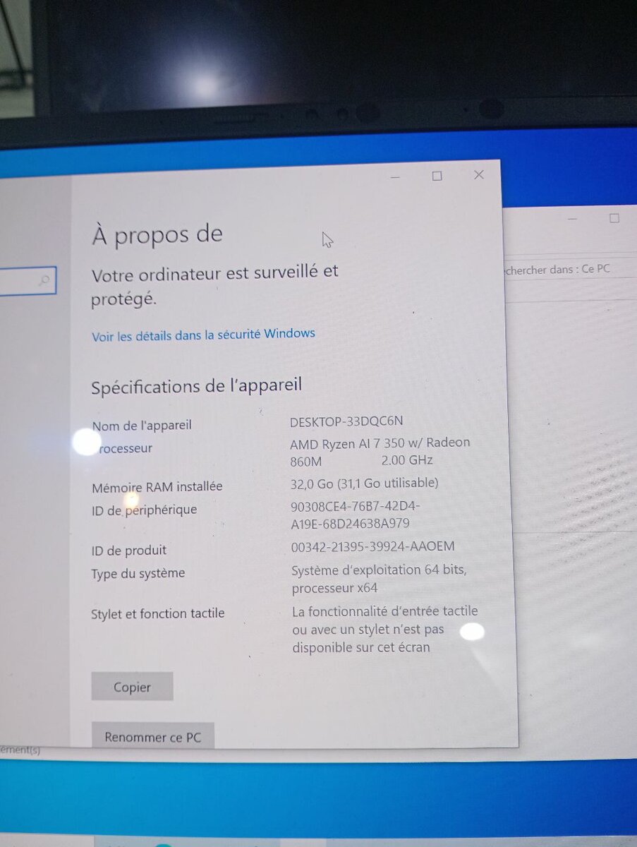 Ordinateur ASUS zenbook 14