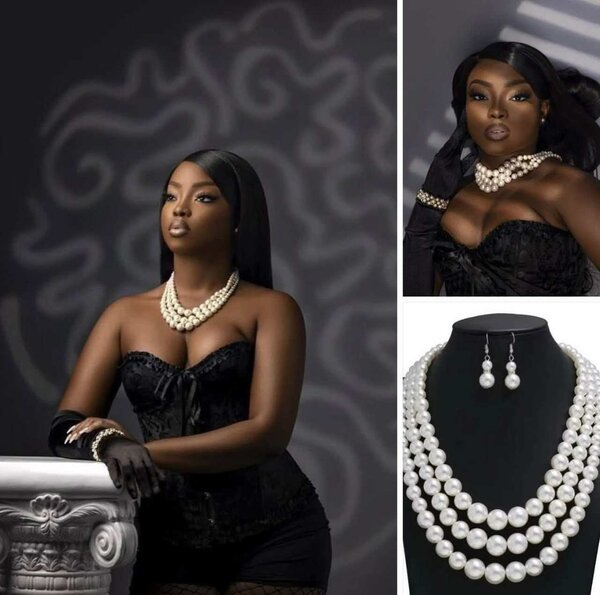 Collier en perles élégantes