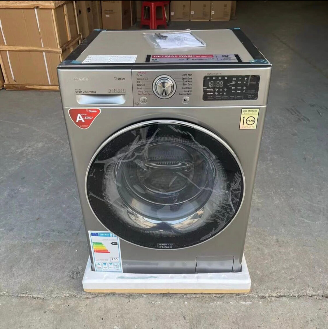 Lave-linge frontal moderne