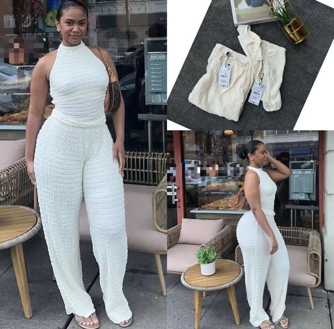 Combinaison Femme Élégante Blanche