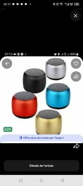 Mini Haut-parleur Bluetooth Portable