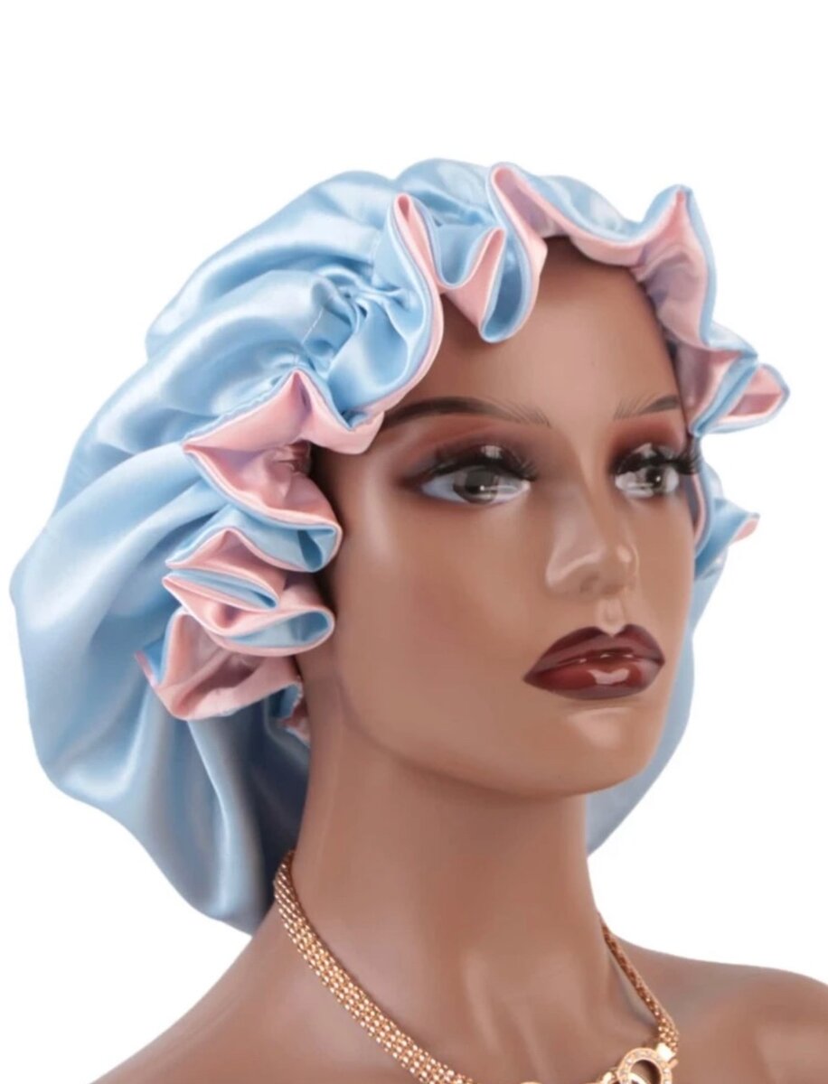 2 in 1 hair bonnet