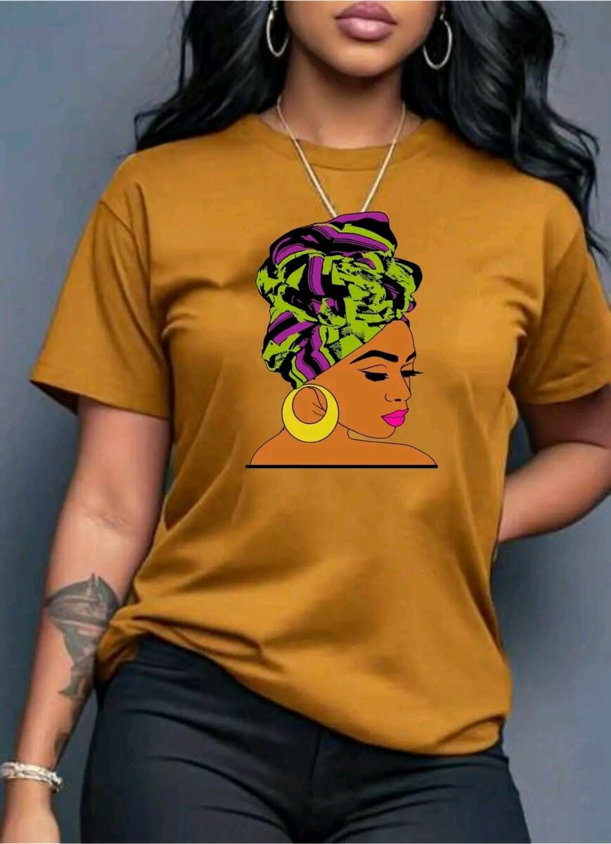 T-shirt graphique femme élégante