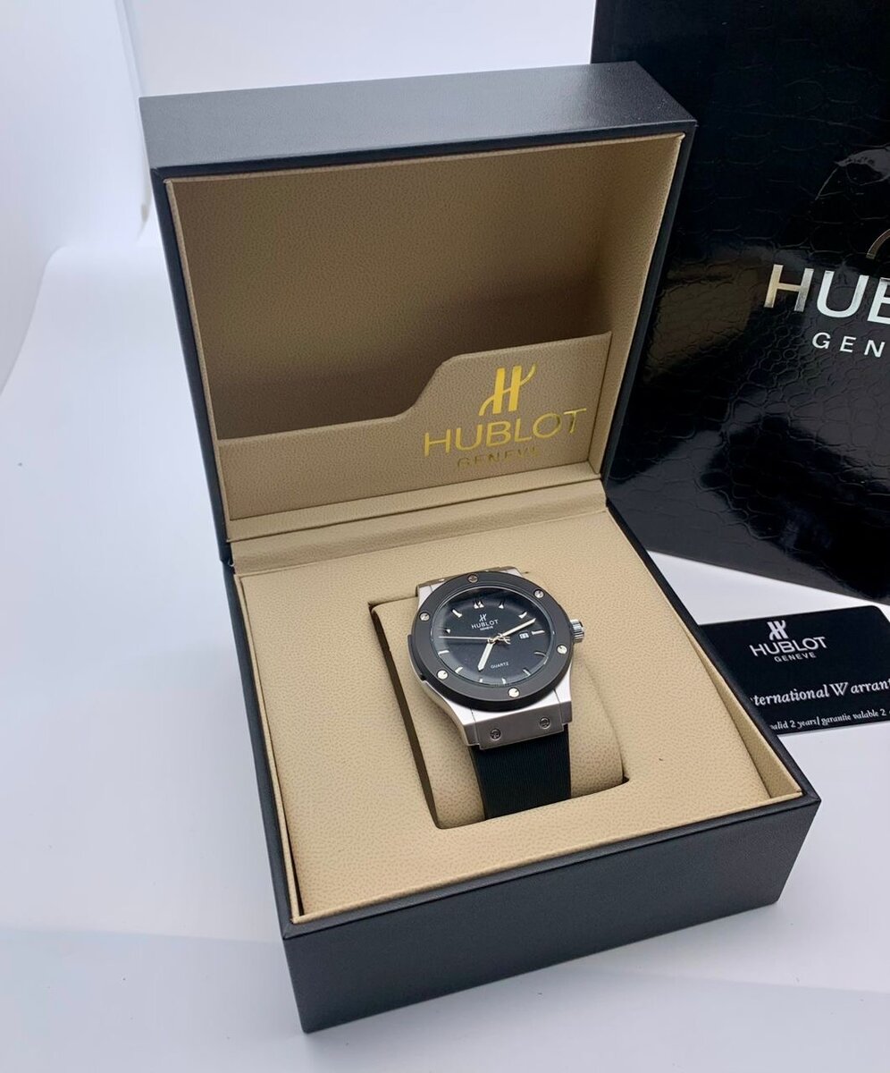 Montre de luxe élégante Hublot