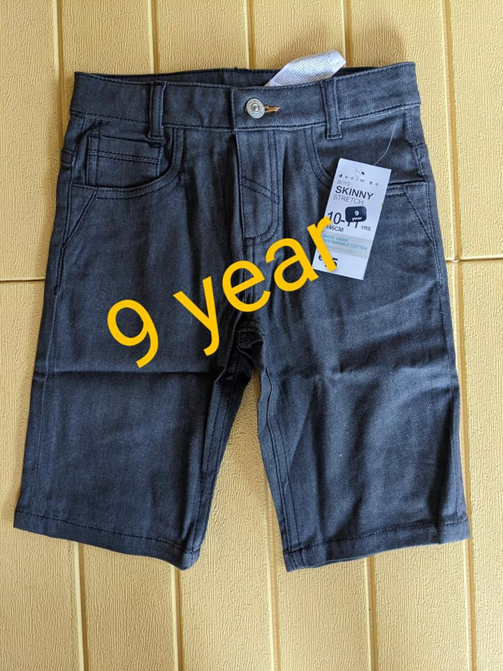 KIDS DENIM SHORTS