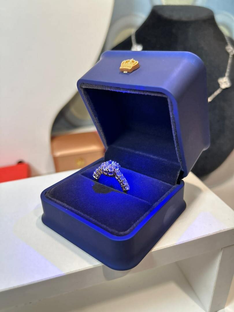 Bague Éblouissante en Diamant