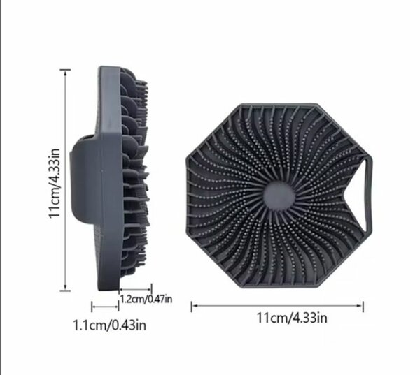 Bath Body Scrubber Soft Silicone Portable and Durable Shower