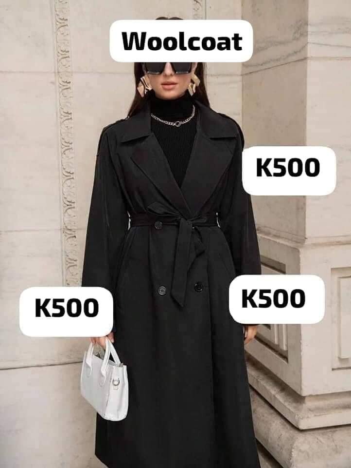 Woolcoat woman's black