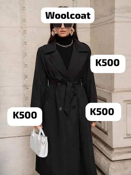 Woolcoat woman's black