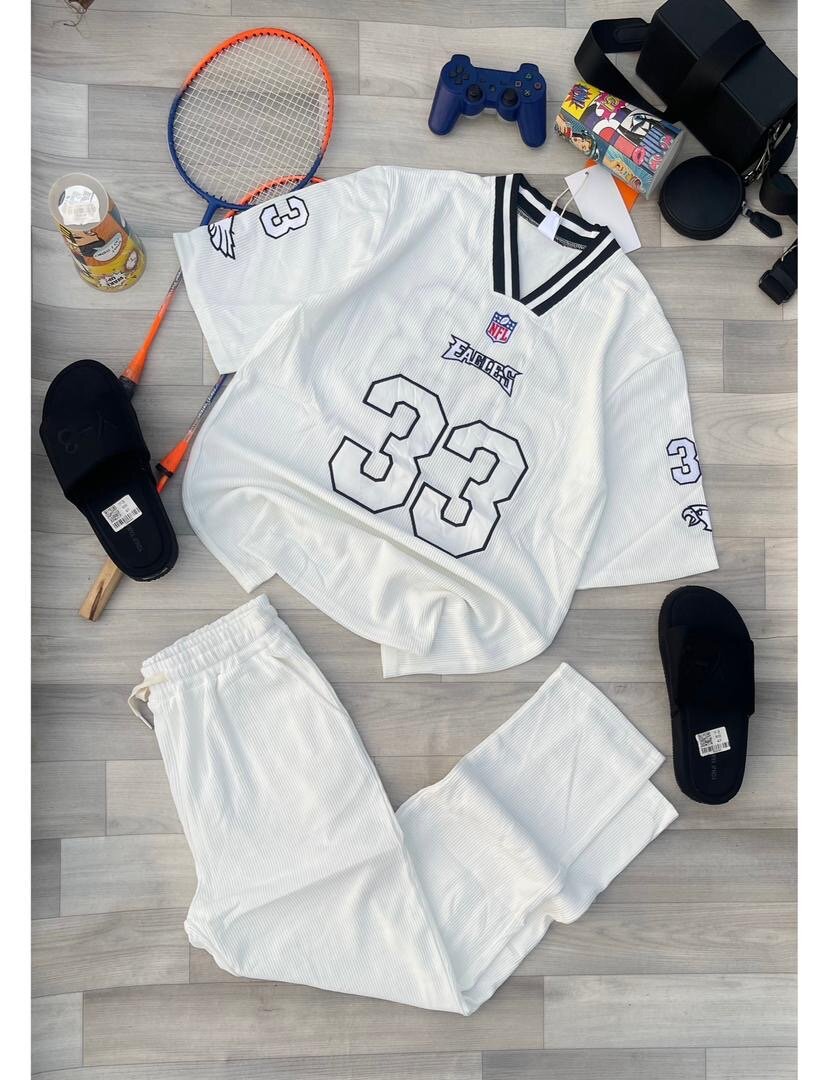 Ensemble de Sport Blanc Hommes