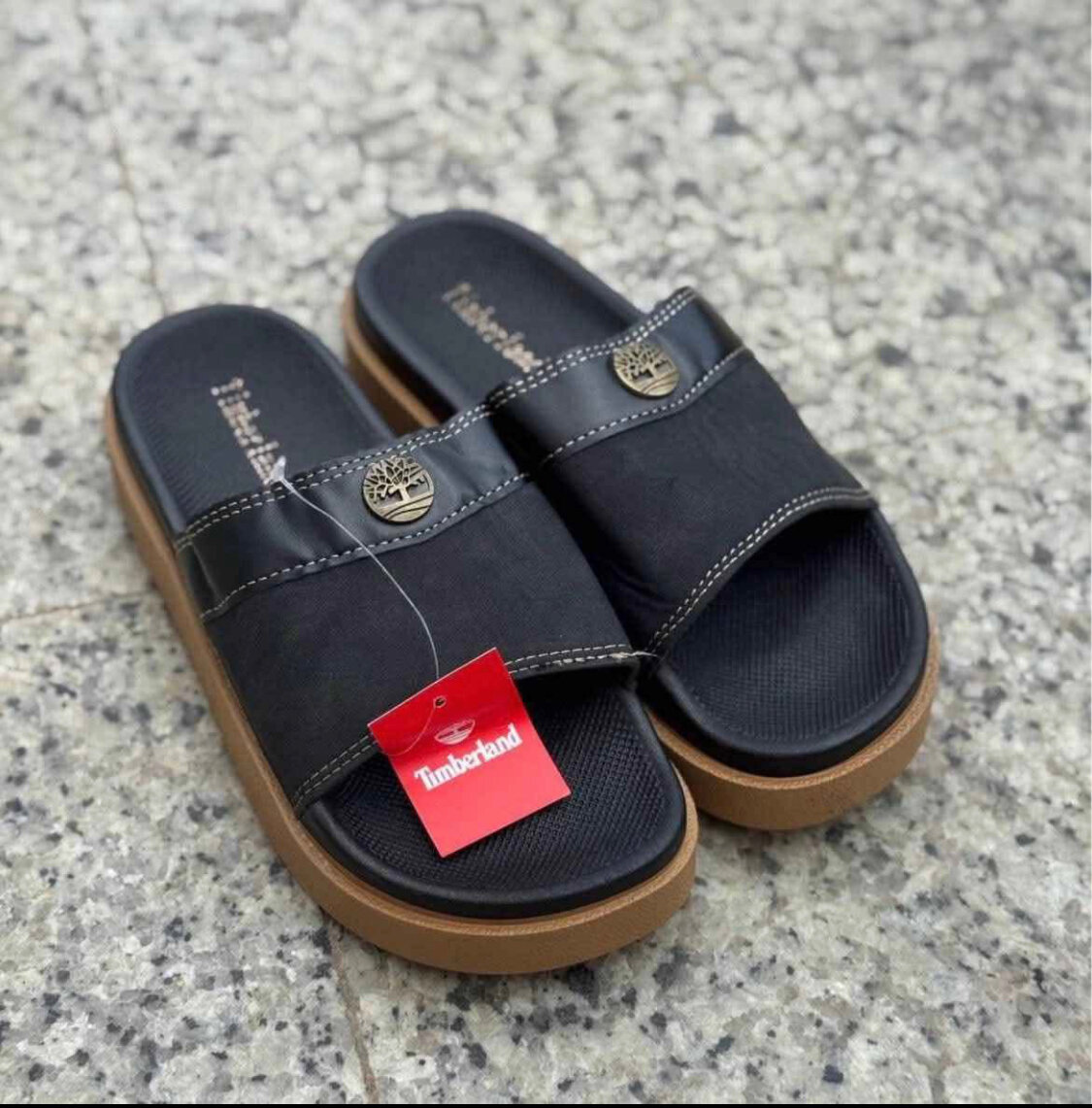 Sandales confort cuir homme