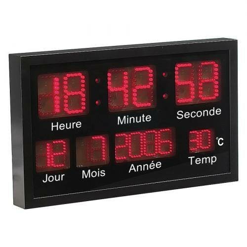 Horloge Murale LED Numérique