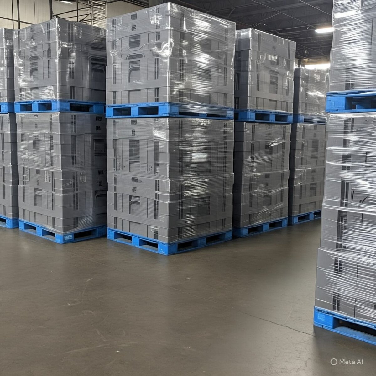 Palette en plastique robuste