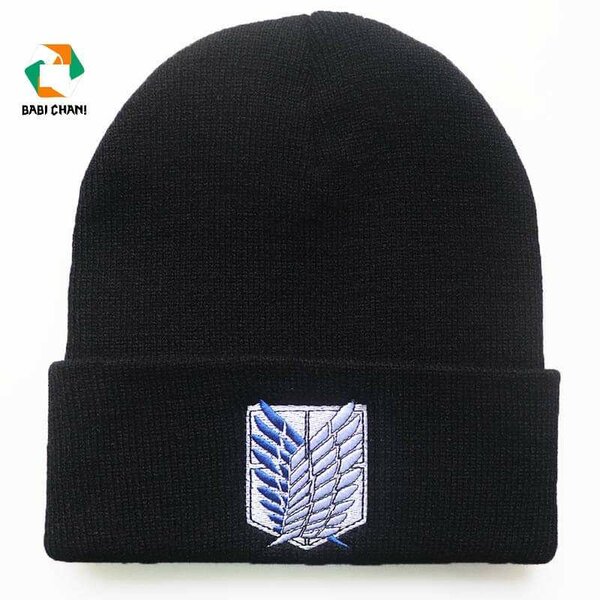 Bonnet en tricot style anime