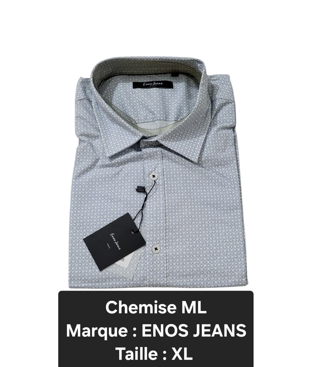 Chemise homme à motifs XL