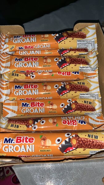 MR.BITE GROANI Barre noisettes