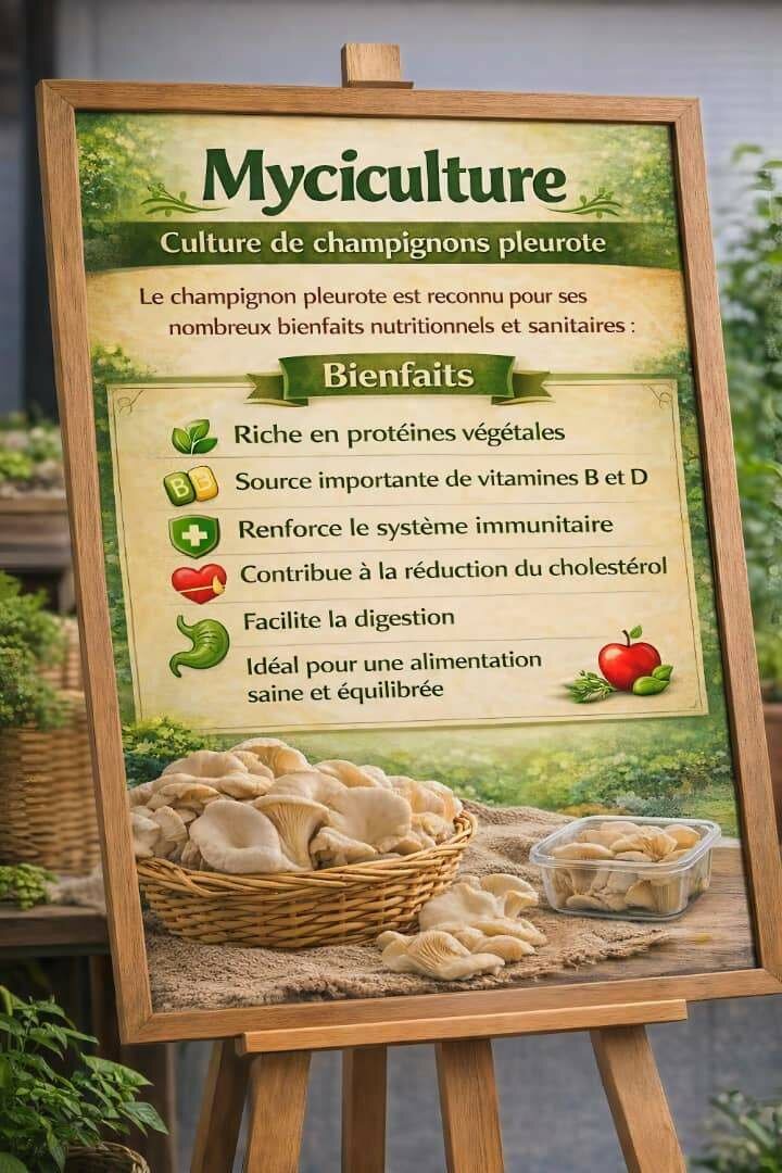 Pleurotes Fraîches Bio