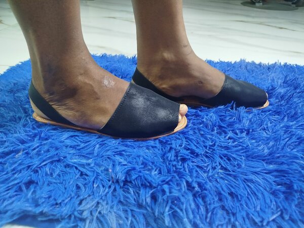 Chaussures en cuir pour femme