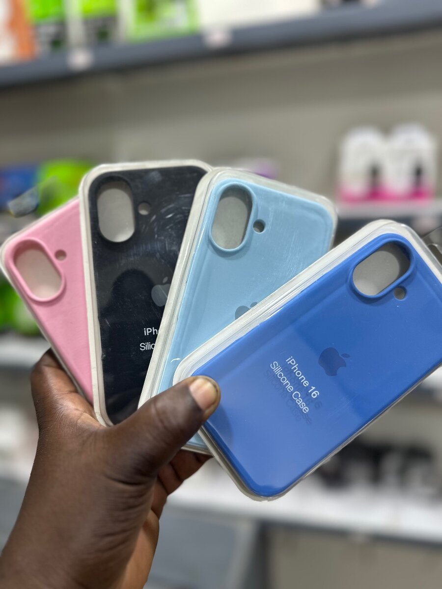 Coques en silicone pour iPhone