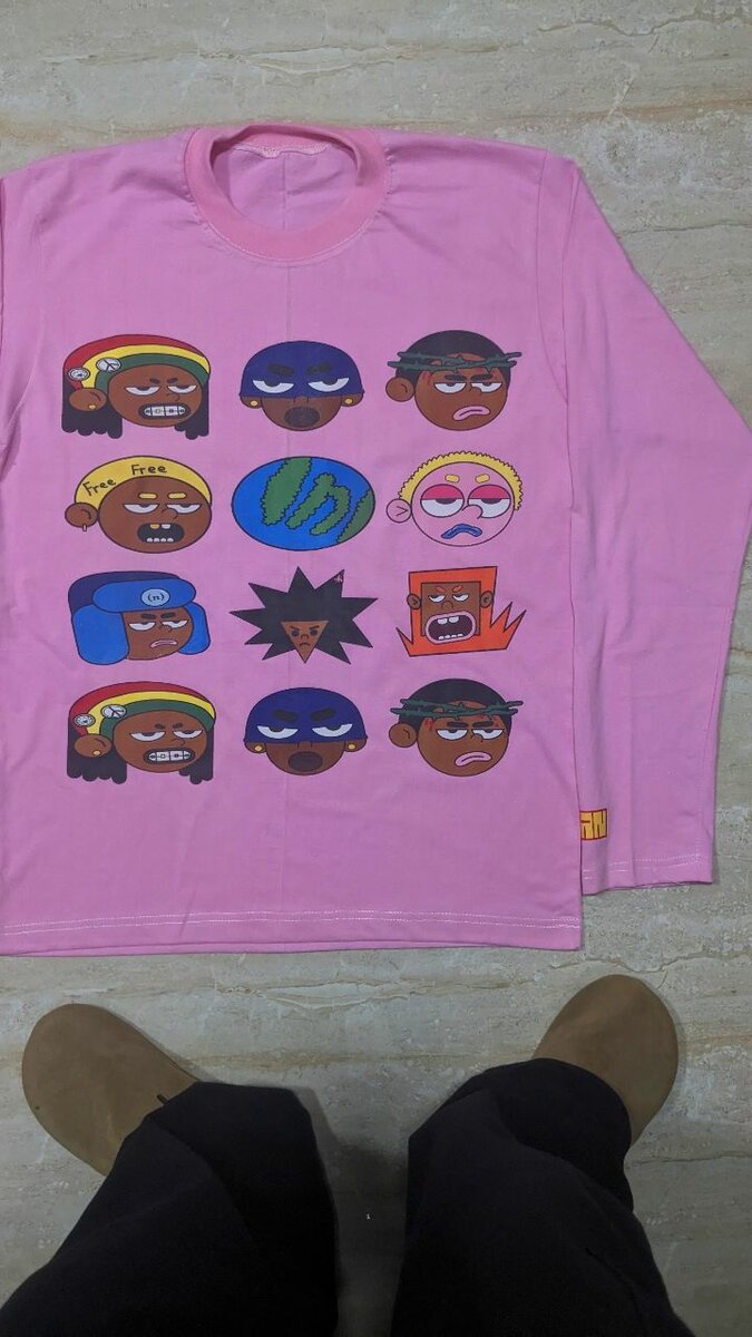 LONGSLEEVE OSCAN'S HEAD ARMY