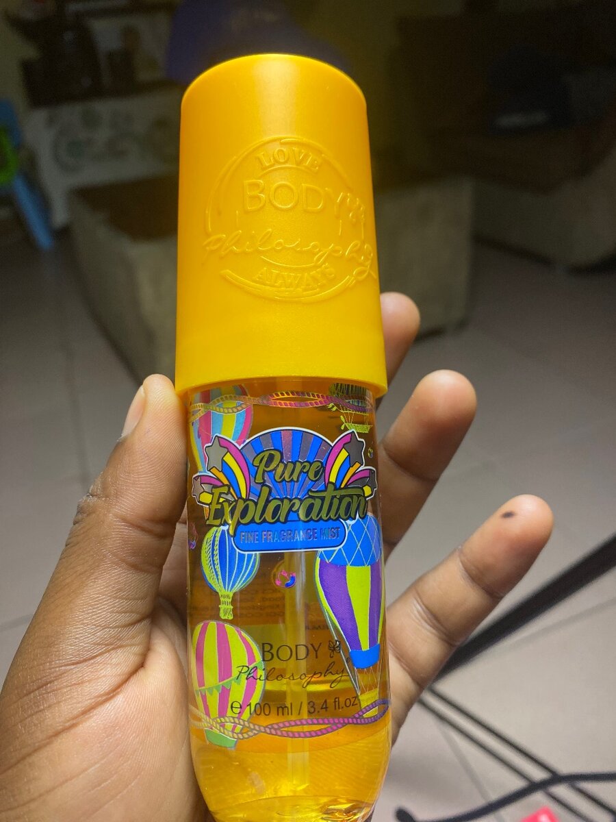 Spray corps parfumé tropical
