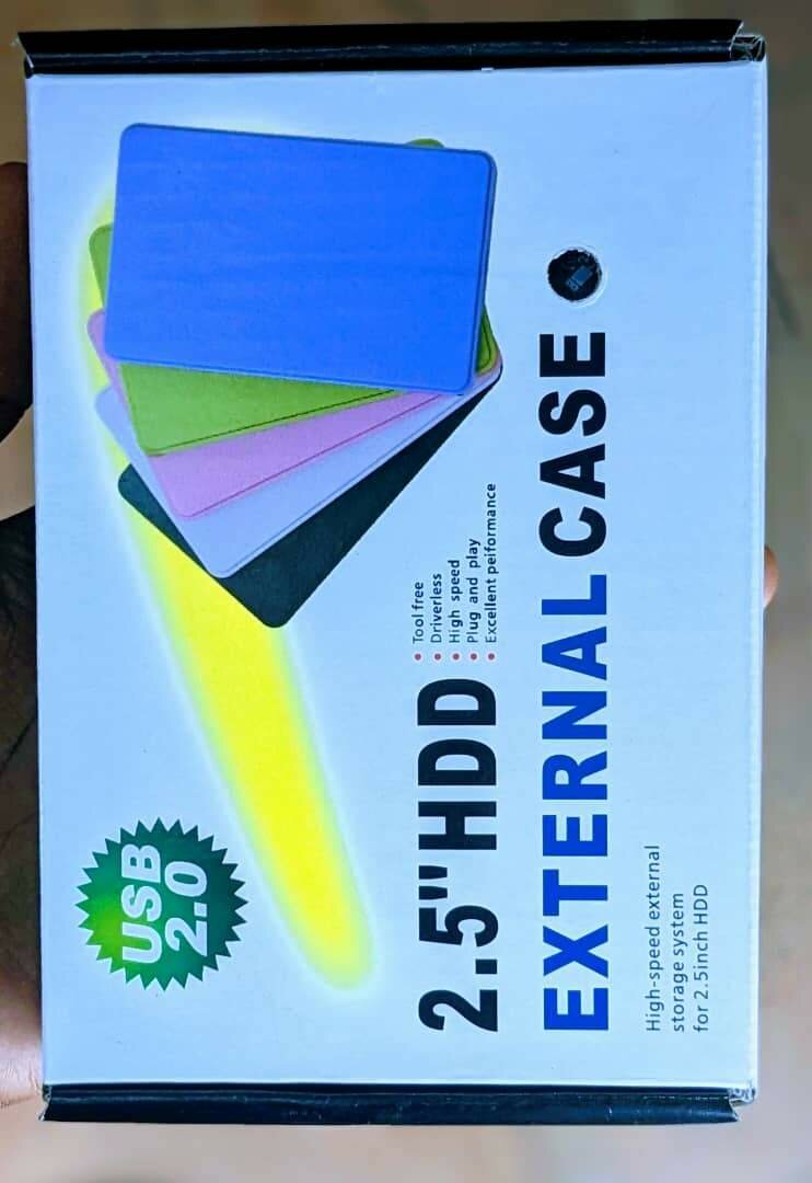 External hard drive casing